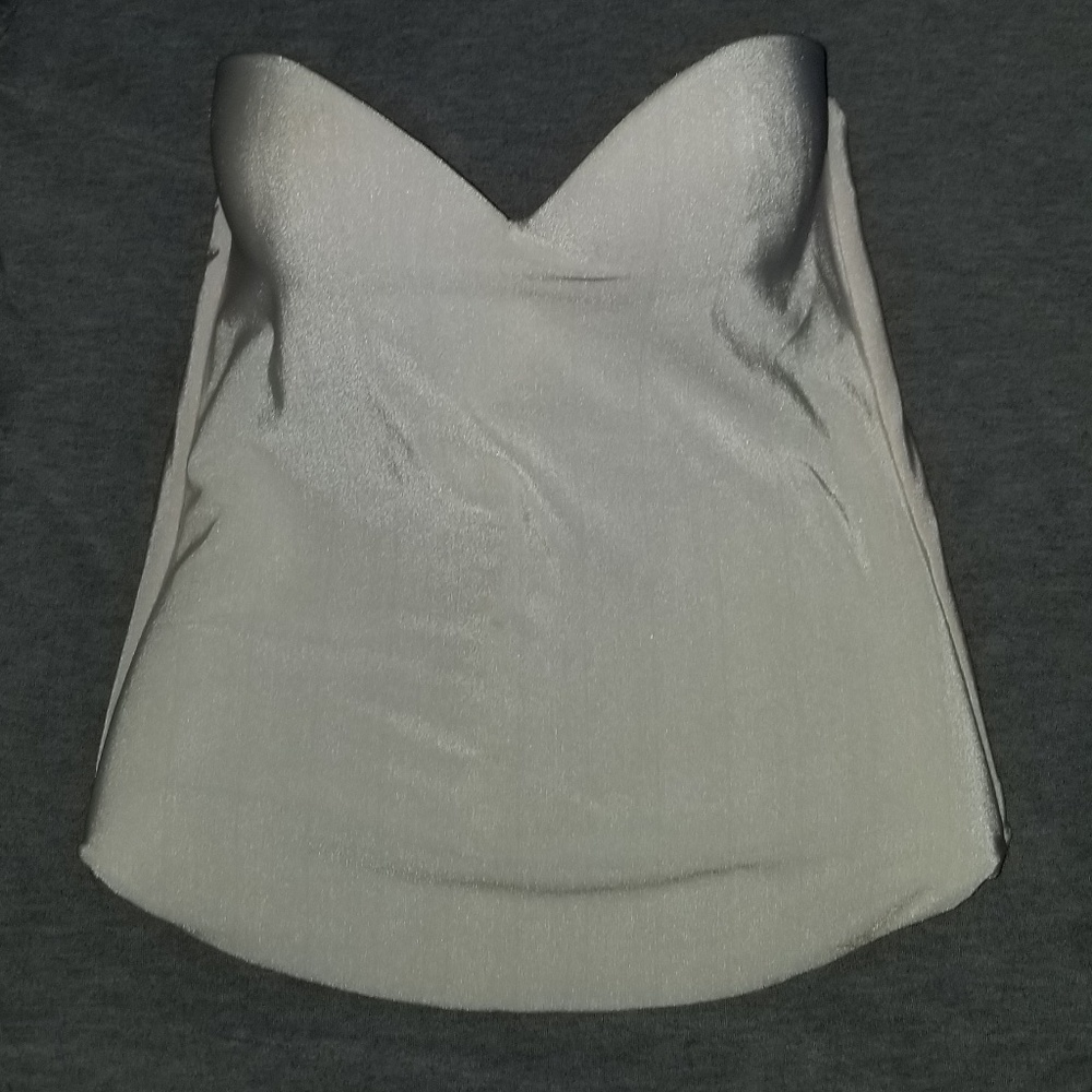 David's bridal seamless corset bra (white)